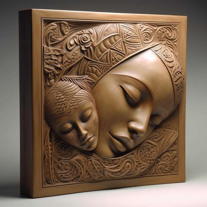 نموذج ثلاثي الأبعاد لآلة CNC 3D Art 